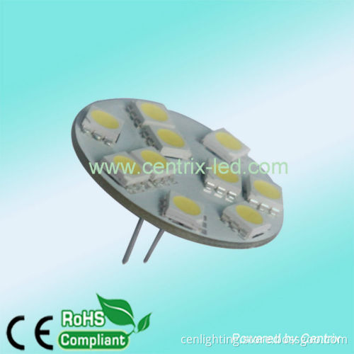 High power 5050smd 10pcs 2w warm cool white dimmable G4 led 12V AC